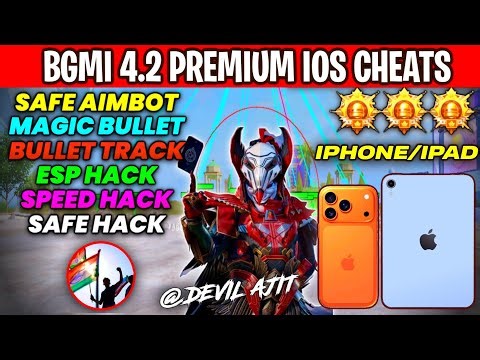 bgmi ios hack 4.2 free |how to hack bgmi ios 4.2 |skin hack bgmi ios | iPad And IPhone ios hack free