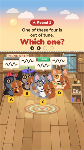 Who's out of tune? And who's that CLOWN?? Comment if you got both! #eartraining #intune #musicchallenge #perfectpitch