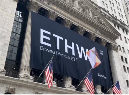 Bitwise Rings the Closing Bell at the NYSE With $250M in One-Week Inflows
