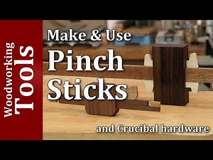 Pinch Sticks \\ Crucible Pinch Rod kit \\ Woodworking