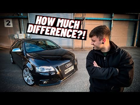 LOWERING MY AUDI A3 8P! *SO MUCH BETTER*