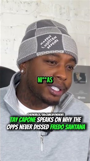 Tay Capone speaks on why the opps never dissed Fredo Santa #fredosantana #rap #drill #shorts