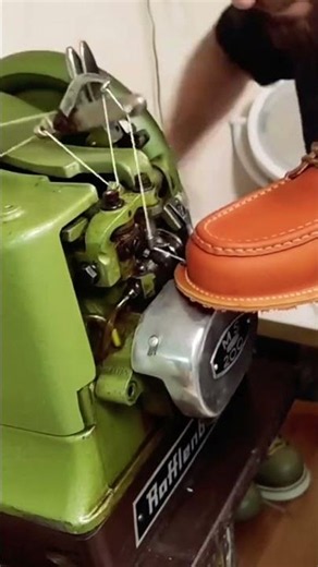 Hand-Powered Shoe Stitching Machine