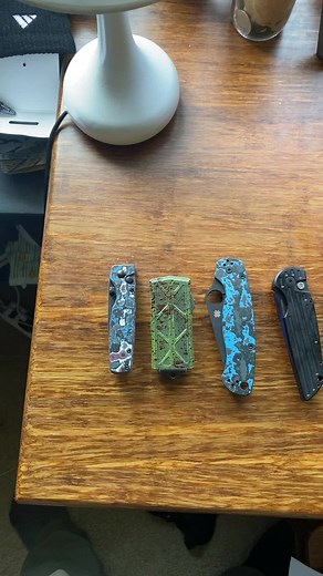 Current collection #pocketknives #knives #pocketcheck #protech #benchmade #spyderco #microtech #kizer