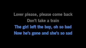 Karaoke Lover Please - Billy Swan - CDG, MP4, KFN - Karaoke Version