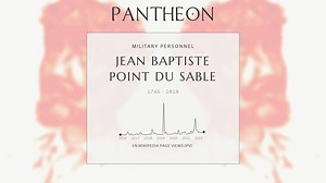 Jean Baptiste Point du Sable Biography | Pantheon