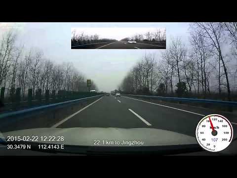 2015 drive-lapse from Beijing to Yuxi, Yunnan, China, 12x speed, 1080p, 60fps