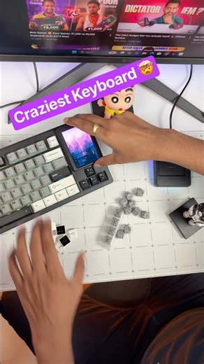 The Most UNIQUE Gaming Keyboard Ever? 🤯 Womier Duo87