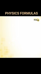 563K views · 8.4K reactions |  Basic Physics Formulas You MUST Know.. .  Rewatch | ❤️ Like |  Save . . #formulas #physicsformuls #PhysicsForStudents #learnphysics #PhysicsReels #ExamPrep #conceptphysics | Physics for +2 level | Facebook