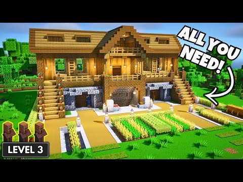Minecraft: Ultimate Survival Base (Tutorial) 🏡(76.3)