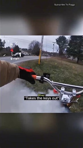 E-Bike Explodes While Biker Was Riding.