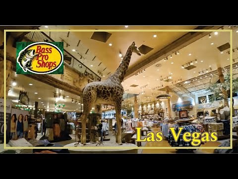 Bass Pro Shops, Las Vegas walk around