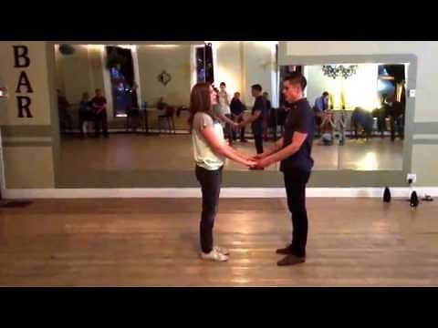 Beginner Swing Dance | Basic Footwork | Inside Turn | Belt Turn
