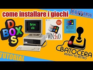 Batocera and dosbox exowin3x (DOS and Windows 3.1)