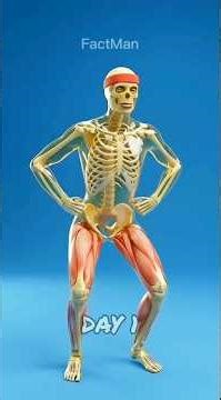 If you do 50 squats for 30 days🤯 II#facts #shorts#skeleton #skeletonfacts