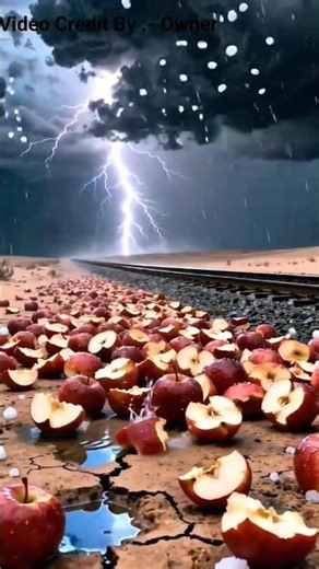 Indian Army Soldiers Return to Find a Magical Apple Orchard Beside the Railway Track