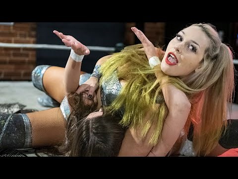 Heidi Dominates Kacie in a One-Sided Match. Women's Wrestling Underground.