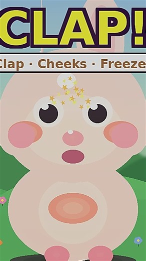 Clap Clap Cheeks #Shorts | Toddler Face Song