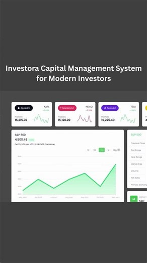 Investora Capital Management System for Modern Investors