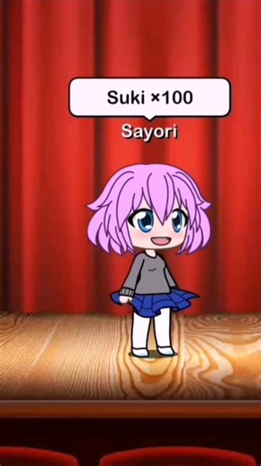 Say "Suki" 100 times (Doki Doki Literature Club version) #shorts #gacha #animation #vocaloid #edit