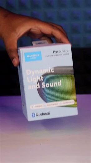 Daytech Computers Kenya on Instagram: "The Anker Soundcore Pyro Mini is a compact, 6W portable Bluetooth 5.3 speaker featuring a 57mm driver, 10-hour battery life, and a 5-LED, 12-preset light show Audio Output: 6W power via a 57mm driver, enhanced by BassUp technology. Lighting: 5 LED beads with 12 customizable, beat-synced lighting effects. Battery: Up to 10 hours of playtime. Connectivity: Bluetooth 5.3, AUX input, and Micro SD/TF card slot. Portability: Compact, hand-held design with an inte