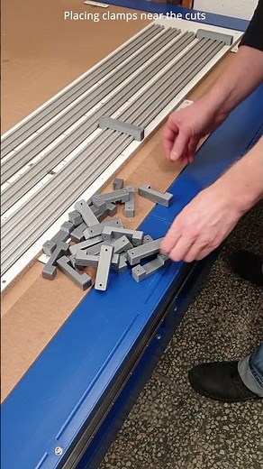 Making DIY SLS 3D Printer's Frame On CNC Router, Part 2 - Aluminum Profiles Milling