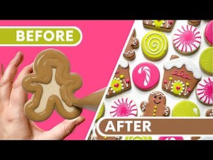 The Sweetest Decorated Gingerbread Cookies ~ Satisfying Cookie Decorating