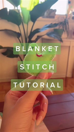 Blanket Stitch Tutorial for Embroidery Beginners