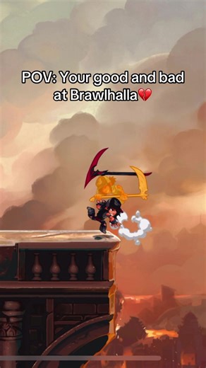 maybe just bad😭 #brawlhallamobile #brawlhalla #funny #skill #fyp | Brawlhalla