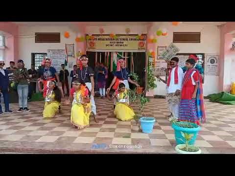 Khelu khelu bastariya Halbi song dance Tamiya modal residential school Chindawada 2024