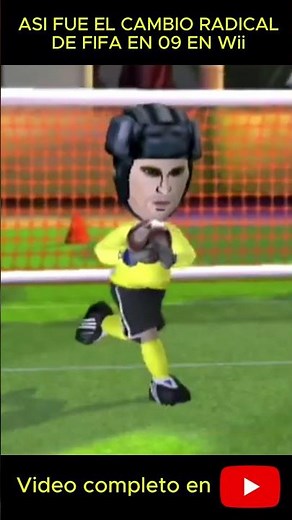 THIS IS WHAT FIFA 09 LOOKED LIKE ON NINTENDO Wii