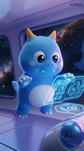 🚀 When Kids Start Exploring AI & Space | Codju #JustABoy Trend