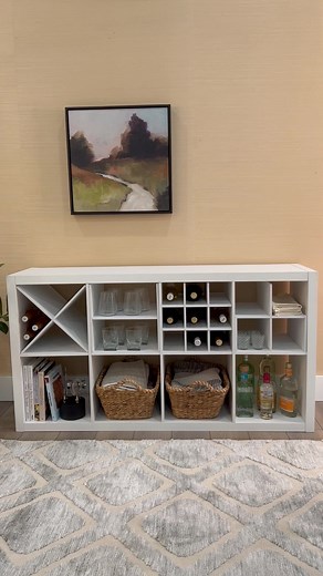 Cube storage is great, but let's give it a practical upgrade, shall we? Our new cube storage accessories from our line at Walmart will help you compartmentalize and organize your trusty cubes. 🧊 Shop now at the link in our bio! #BHGatWalmart #cubestorage #getorganized