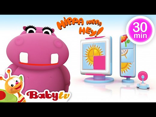 Hippa Hey Compilation | The Sound Game and More Fun Puzzles for Kids @BabyTV - Videos For Kids