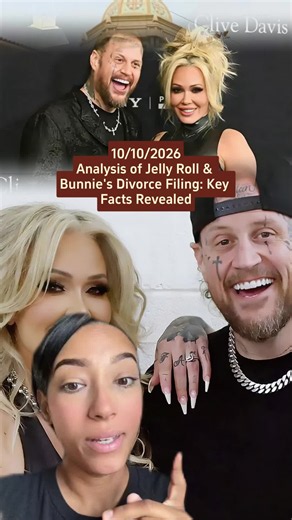 Jelly Roll Files for Divorce from Bunnie XO