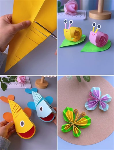 959K views · 9.7K reactions | Learn to Make Cute Paper Animals in Easy Steps | Kids Planet | Facebook