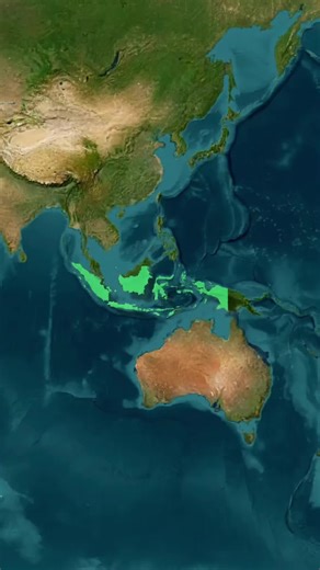 Discover the True Size of Indonesia