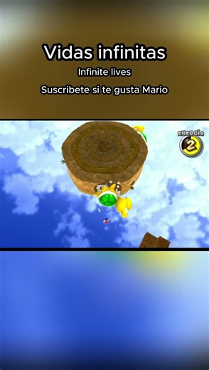 Este truco te da vidas infinitas EN MARIO GALAXY #mario #shorts #gaming