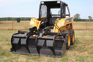 "The Contractor" Add-A-Grapple for Skid Loaders and Large Tractors