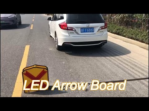 dc ac solar power supply rubber led arrow board warning functioncation