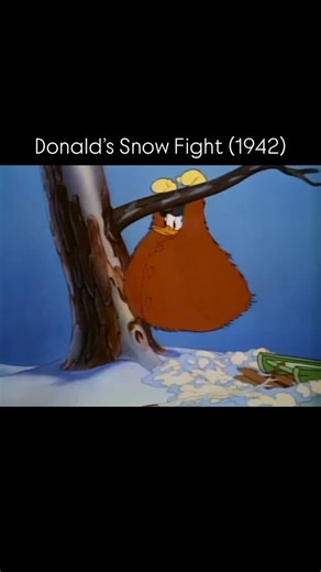 Disney History on Instagram: "In Donald’s Snow Fight (1942), Donald Duck bundles up in one of the most iconic winter coats in all of animation."