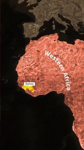 GUINEA BORDERS GEOGRAPHY #map #history #upsc