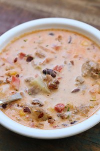 Instant Pot Cheesy Cowboy Soup - 365 Days of Slow Cooking and Pressure Cooking