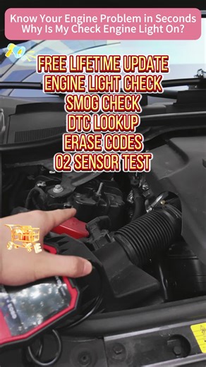 In seconds, you can see exactly what’s wrong with your engine. Plug it in to read fault codes, clear engine lights, check live data and battery voltage. Works on all OBD2 vehicles after 1996. No app. No subscription. Easy for every car owner. #OBD2 #CarDiagnostic #CheckEngineLight #CarProblems #CarTips #AutoTools #CarOwner #KONNWEI