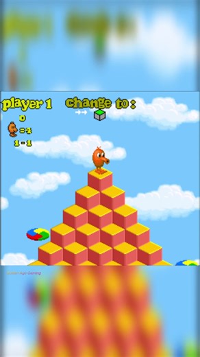 🎮Q-bert 3 (1992)⚡Jump on platforms, change colors, and avoid enemies—an arcade classic with new levels and crazy speed!🟠| SNES #Q-bert3 #retrogaming #gameplay #videogames #gaming #retrogame #SNES #90sGames #OldSchoolGaming #snescollection #GoldenAgeGaming #80sgames | Golden Age Gaming