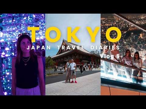 3 DAYS IN TOKYO JAPAN- Teamworks Planets & Teamworks Borderless, Asakusa Sumo & Tsukiji Fish Market