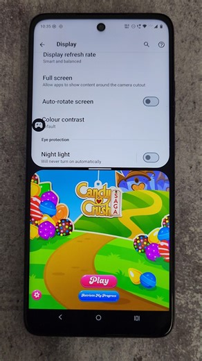 how to use split screen in moto mobile #splitscreen #techtutorial #motorola