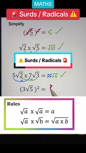 Master Surds and Radicals in Math: GCSE Maths & SAT Tips and Tricks