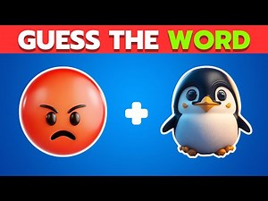 Can You Guess the WORD by Emojis? 🤔🙄 Emoji Quiz | Mona Quiz