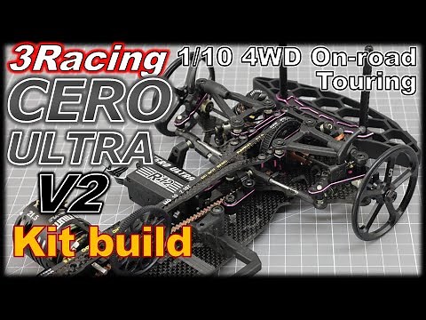 [RC] 3racing CERO ULTRA V2, kit build